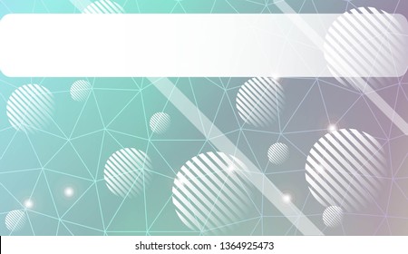 Abstract illustration with an elegant triangles, line, circle, space for text. Bright background for poster, banner, flyer. Vector illustration. Blur Sweet Dreamy Gradient Color Background