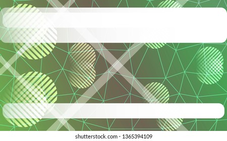 Abstract illustration with an elegant triangles, line, circle, space for text. Bright background for poster, banner, flyer. Vector illustration. Blur Sweet Dreamy Gradient Color Background