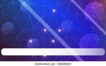 Abstract illustration with an elegant triangles, line, circle, space for text. Bright background for poster, banner, flyer. Vector illustration. Blur Sweet Dreamy Gradient Color Background
