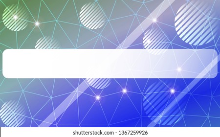 Abstract illustration with an elegant triangles, line, circle, space for text. Bright background for poster, banner, flyer. Vector illustration. Blur Sweet Dreamy Gradient Color Background