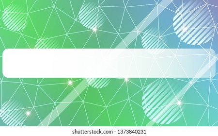 Abstract illustration with an elegant triangles, line, circle, space for text. Bright background for poster, banner, flyer. Vector illustration. Blur Sweet Dreamy Gradient Color Background