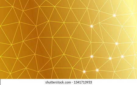 Abstract illustration with an elegant triangles. Template for your banner. Vector illustration. Creative gradient color.
