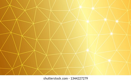 Abstract illustration with an elegant triangles. Template for your banner. Vector illustration. Creative gradient color.