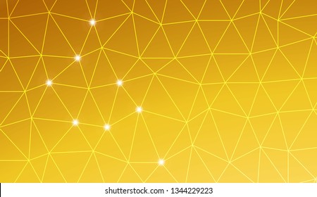 Abstract illustration with an elegant triangles. Template for your banner. Vector illustration. Creative gradient color.