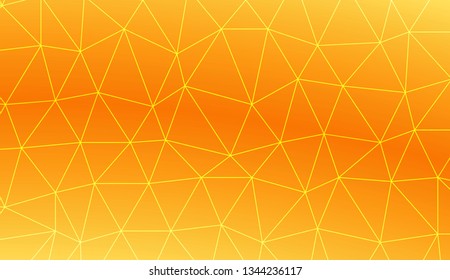 Abstract illustration with an elegant triangles. Template for your banner. Vector illustration. Creative gradient color.