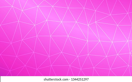 Abstract illustration with an elegant triangles. Template for your banner. Vector illustration. Creative gradient color.