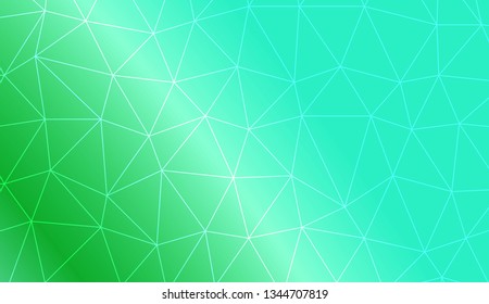 Abstract illustration with an elegant triangles. Template for your banner. Vector illustration. Creative gradient color.