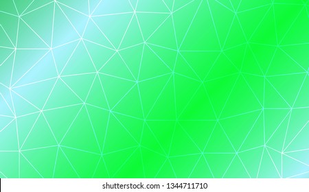 Abstract illustration with an elegant triangles. Template for your banner. Vector illustration. Creative gradient color.