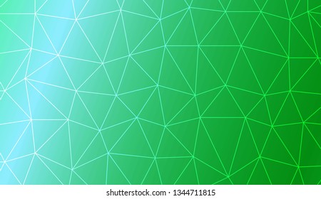 Abstract illustration with an elegant triangles. Template for your banner. Vector illustration. Creative gradient color.