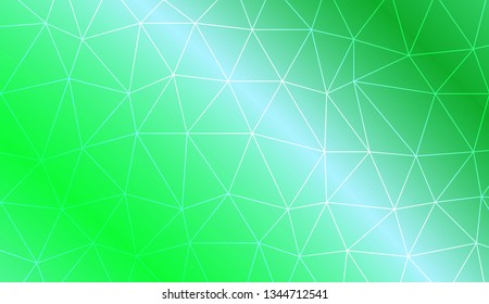 Abstract illustration with an elegant triangles. Template for your banner. Vector illustration. Creative gradient color.