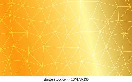 Abstract illustration with an elegant triangles. Template for your banner. Vector illustration. Creative gradient color.