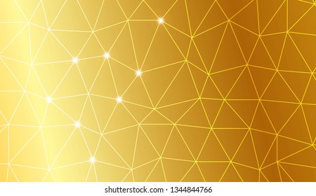 Abstract illustration with an elegant triangles. Template for your banner. Vector illustration. Creative gradient color.