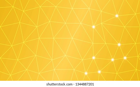 Abstract illustration with an elegant triangles. Template for your banner. Vector illustration. Creative gradient color.