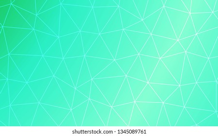 Abstract illustration with an elegant triangles. Template for your banner. Vector illustration. Creative gradient color.