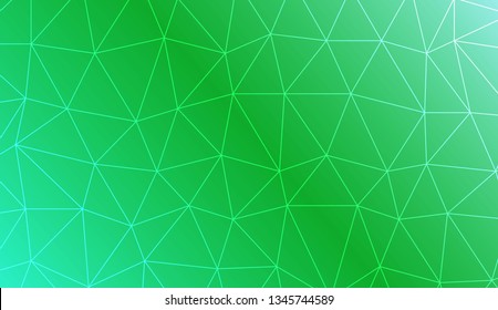 Abstract illustration with an elegant triangles. Template for your banner. Vector illustration. Creative gradient color.
