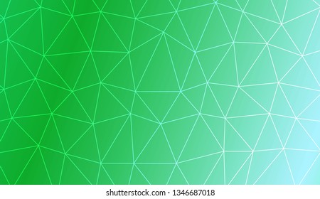 Abstract illustration with an elegant triangles. Template for your banner. Vector illustration. Creative gradient color.