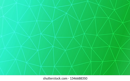 Abstract illustration with an elegant triangles. Template for your banner. Vector illustration. Creative gradient color.