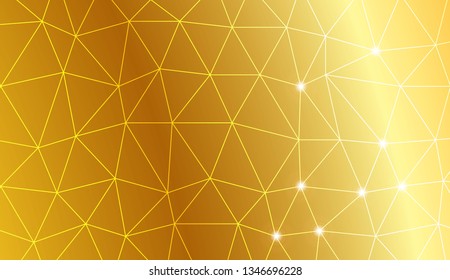 Abstract illustration with an elegant triangles. Template for your banner. Vector illustration. Creative gradient color.