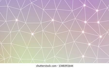 Abstract illustration with an elegant triangles. Texture for your design. Vector illustration. Creative gradient color