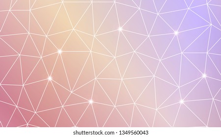 Abstract illustration with an elegant triangles. Texture for your design. Vector illustration. Creative gradient color