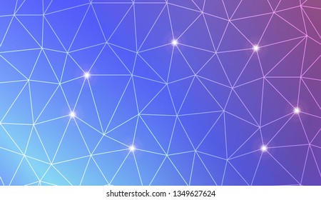Abstract illustration with an elegant triangles. Texture for your design. Vector illustration. Creative gradient color