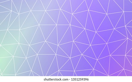 Abstract illustration with an elegant triangles. Texture for your design. Vector illustration. Creative gradient color