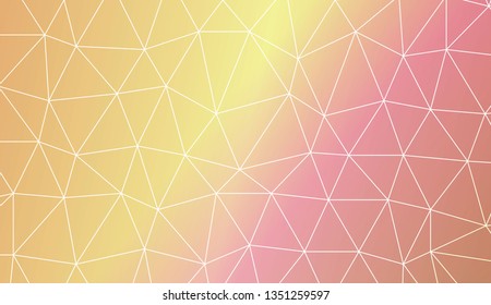 Abstract illustration with an elegant triangles. Texture for your design. Vector illustration. Creative gradient color