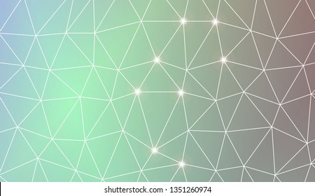 Abstract illustration with an elegant triangles. Texture for your design. Vector illustration. Creative gradient color