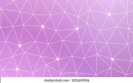 Abstract illustration with an elegant triangles. Texture for your design. Vector illustration. Creative gradient color
