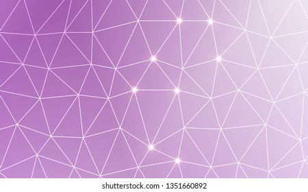 Abstract illustration with an elegant triangles. Texture for your design. Vector illustration. Creative gradient color