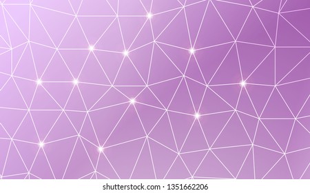 Abstract illustration with an elegant triangles. Texture for your design. Vector illustration. Creative gradient color