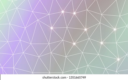 Abstract illustration with an elegant triangles. Texture for your design. Vector illustration. Creative gradient color