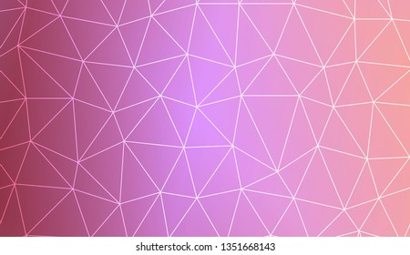 Abstract illustration with an elegant triangles. Texture for your design. Vector illustration. Creative gradient color