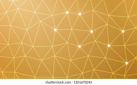 Abstract illustration with an elegant triangles. Texture for your design. Vector illustration. Creative gradient color