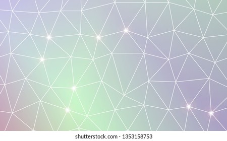 Abstract illustration with an elegant triangles. Texture for your design. Vector illustration. Creative gradient color