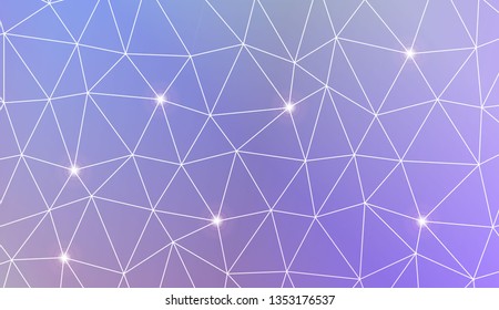Abstract illustration with an elegant triangles. Texture for your design. Vector illustration. Creative gradient color