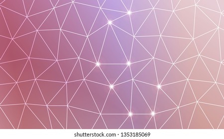 Abstract illustration with an elegant triangles. Texture for your design. Vector illustration. Creative gradient color