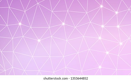 Abstract illustration with an elegant triangles. Texture for your design. Vector illustration. Creative gradient color