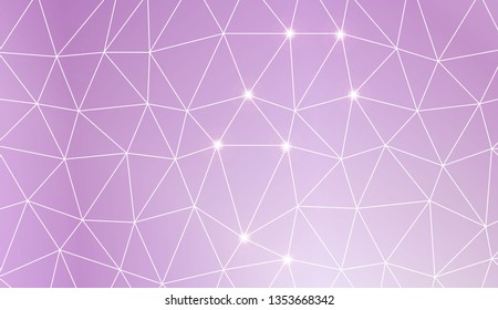 Abstract illustration with an elegant triangles. Texture for your design. Vector illustration. Creative gradient color