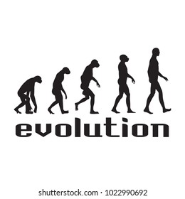 Abstract illustration of evolution