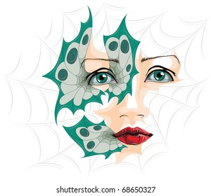 Abstract illustration of eyes