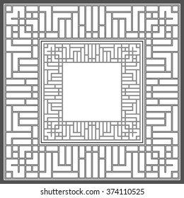 Abstract illustration - frame