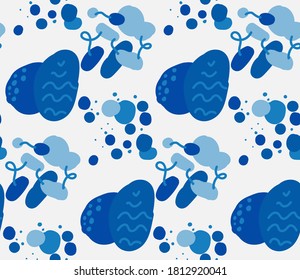 Abstract illustration in geometric style. Classic color with geometric shapes. Graphic modern ornament for presentations, posters, fabrics.