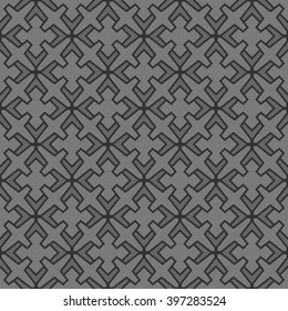 Abstract illustration - geometrical seamless background