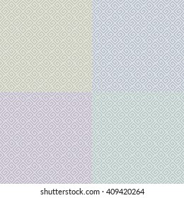 Abstract illustration - geometrical seamless pattern
