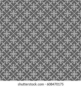 Abstract illustration - geometrical seamless pattern