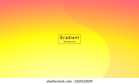 Abstract illustration with gradient background. Design for landing pages.