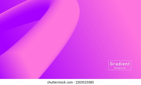 Abstract illustration with gradient and bland background. Design for landing pages.