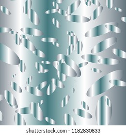Abstract illustration with grey and silver Confetti on a Pastel Background. Vector Placer from the circles. Pastel design. Abstract Bright Pattern for cards,banners,print. A Scattering of Confetti