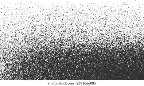 ilustração abstrata de textura grunge com rachaduras, lascas e pontos em fundo monocromático antigo